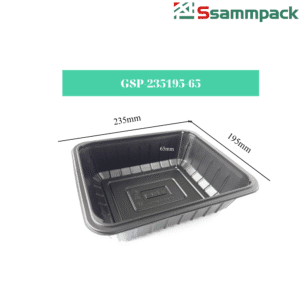 KHAY NHỰA GSP-235195-65 MÀU ĐEN